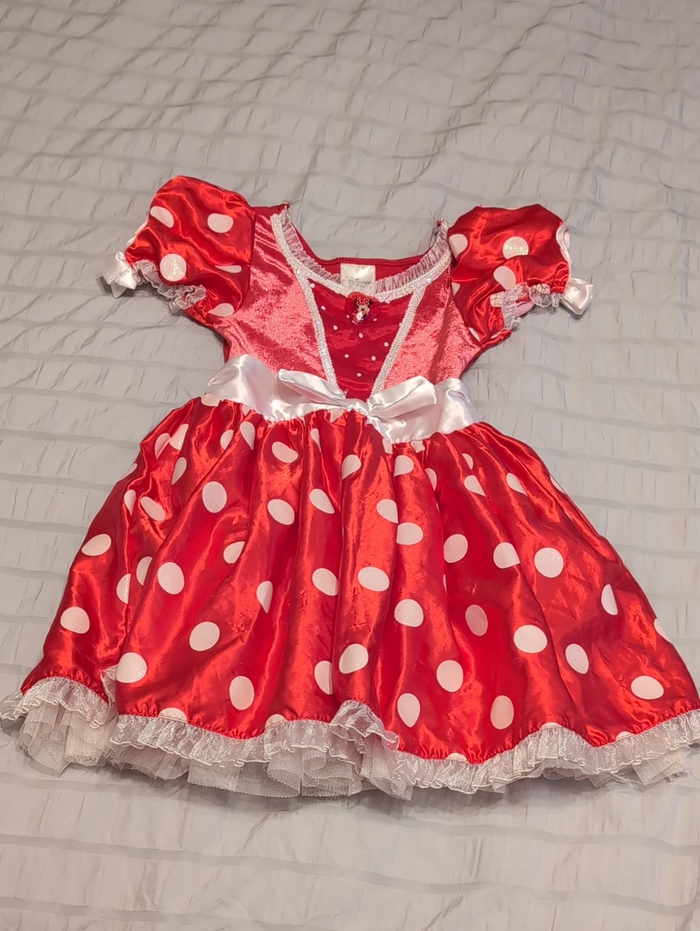 Minnie Mouse Disney Polka Dot Character Dress Costume